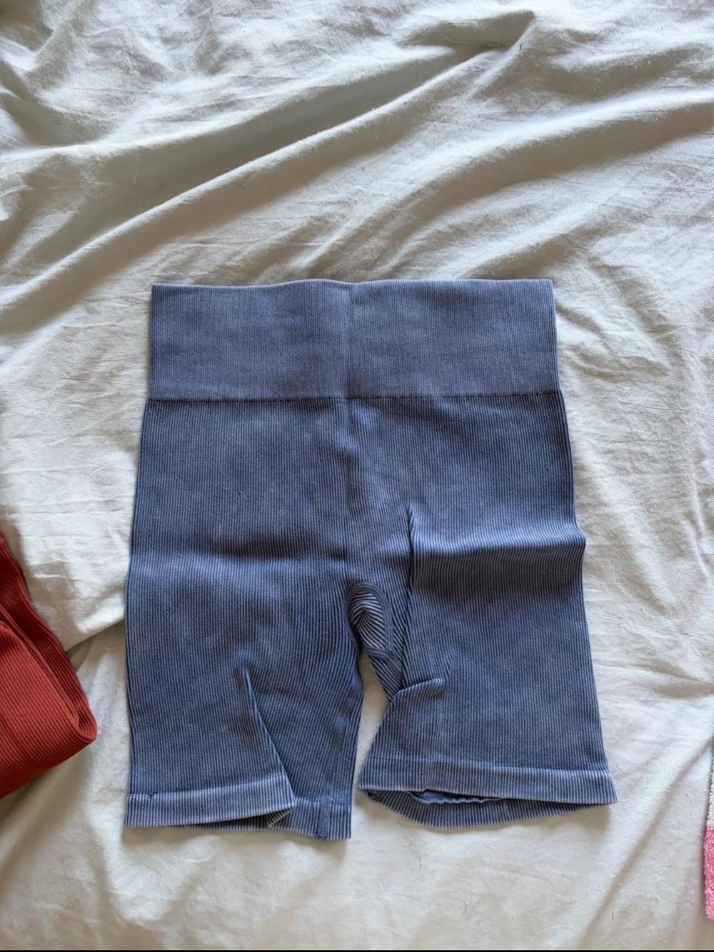 Gilly hicks / hollister Seamless Ribbed Blue Bike Shorts